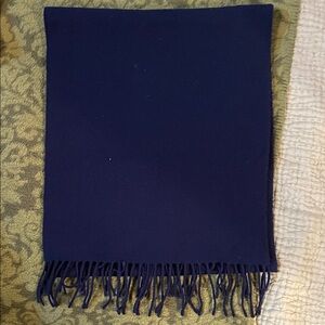 Elegant Navy Blue Scarf